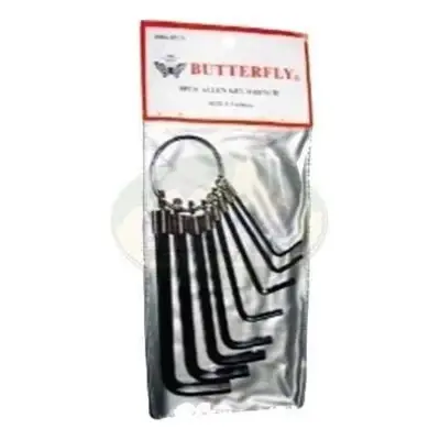 Butterfly #804 Allen Wrench Set 8M pcs. (1.5 - 6mm)