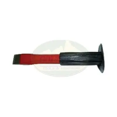 Butterfly #420 Flat Cold Chisel with Rubber Holder 1"   x 10"
