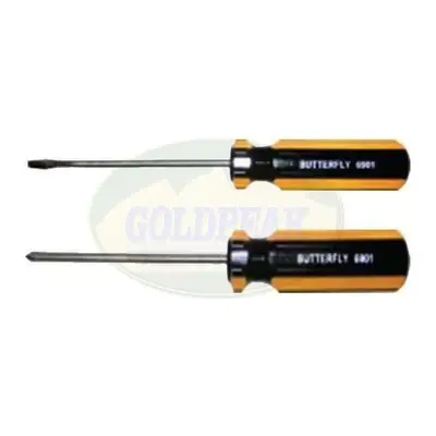 Butterfly #6901 Screwdriver (1/8") 4" (-)&(+)
