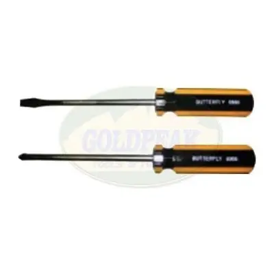 Butterfly #6906 Screwdriver (5/16") 6"(-)&(+)