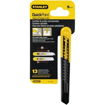 Stanley 10-150 Quick Point Snap off Cutter Knife 9mm