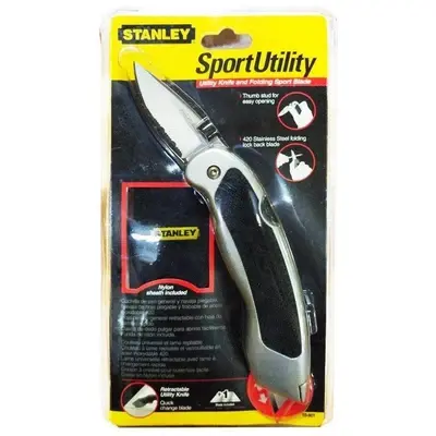Stanley 10-801 Sports Utility Cutter Knife 6"
