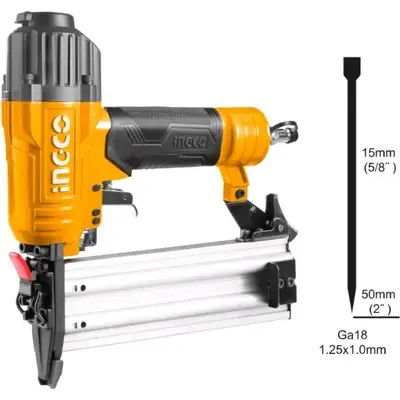 Ingco ABN15501 Pneumatic Air Brad Nailer F50