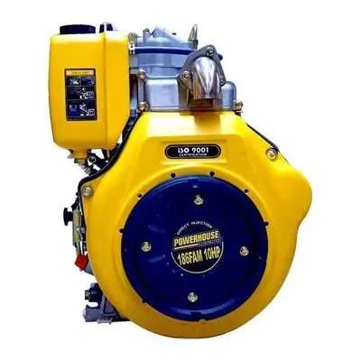 Powerhouse Diesel Marine Standard Speed Engine 3,600RPM w/ Stainless Pipe 12HP (100% Copper)