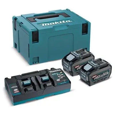 Makita 191U13-9 40V Power Source Kit / Battery & Charger Set with Makpac Case XGT 5.0Ah