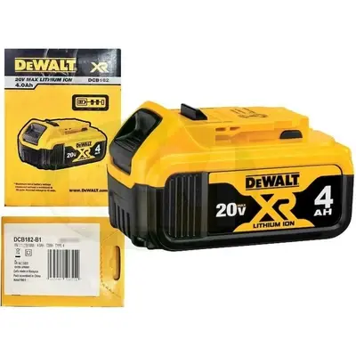 Dewalt DCB182 18V-20V Max Lithium Ion Battery (4.0Ah)