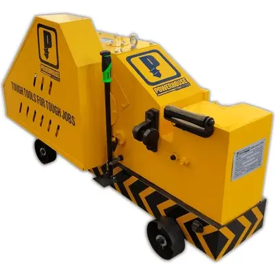 Powerhouse Steel Bar Cutter w/ Clutch Single Phase 5HP Cuts Up to 5mm/Speed 28x/Min
