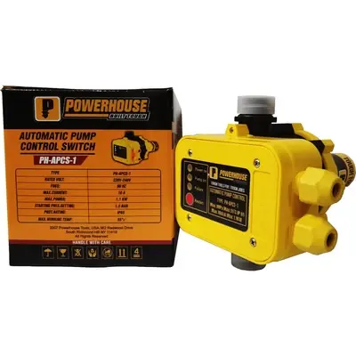 Powerhouse Automatic Pump Control Switch 10A Starting Pressure 1.5Bar Max Power 1.1KW