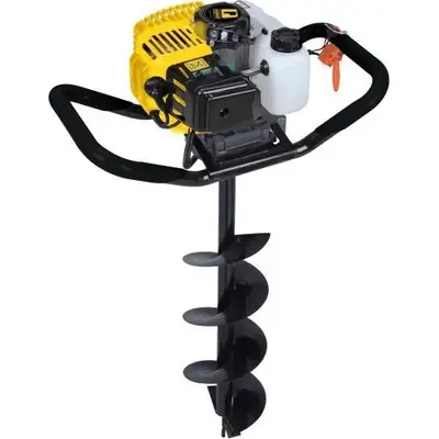 Powerhouse Earth Auger Machine 2-Stroke 52cc Engine 1,500W w/ 100x800mm Bit