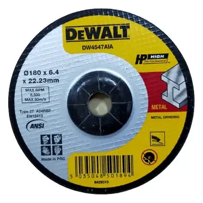 Dewalt DW4547AIA/AE Grinding Disc 7" for Metal
