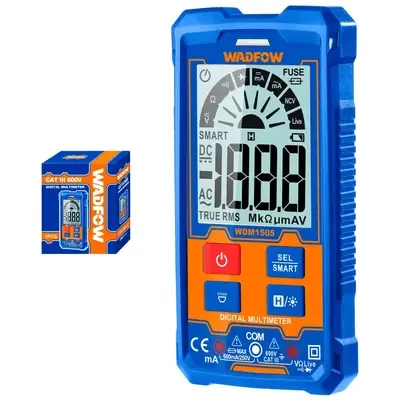 Wadfow WDM1505 Digital Multi Meter 2000-Counts