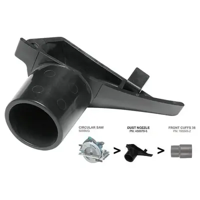 Makita 450079-5 Dust Nozzle Extractor for 5008MG