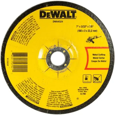 Dewalt DWA4524 Cut Off Wheel 7" for Metal