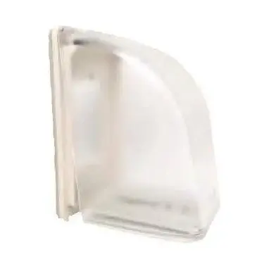 Omni Weatherproof Cover Frosted 1-3 Gang