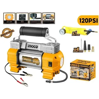 Ingco AAC2508 12V Cordless Inflator 120psi