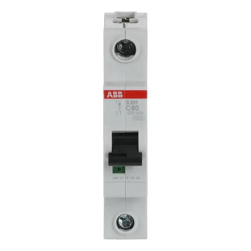 ABB MCB 100AF with Status Indicator 1 Pole 80A 6kA