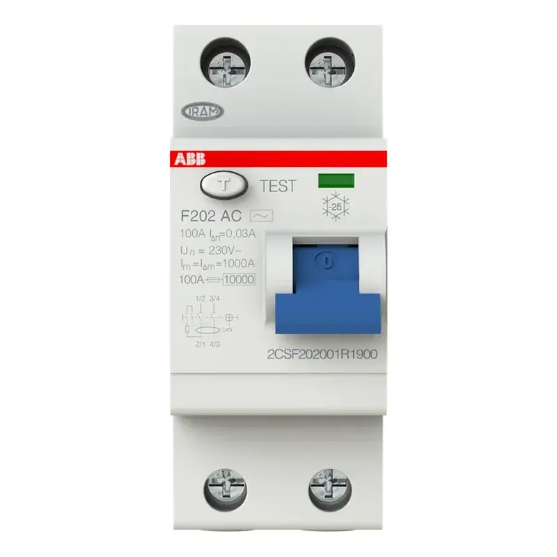 ABB AC Residual Current Circuit Breaker RCD 2 Pole 40A 30mA