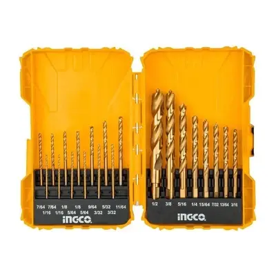 Ingco AKDL52101 Titanium Drill Bits 21Pcs Set CP