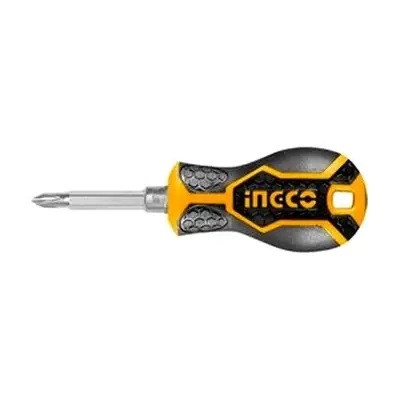 Ingco AKISD0202 2in1 Stubby Screwdriver Set