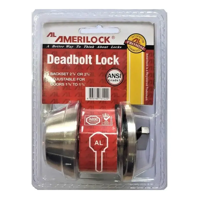 Amerilock AL D101 Deadbolt Satin Stainless (SS)