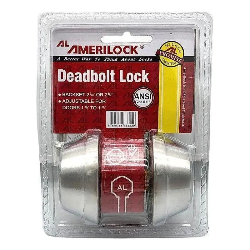 Amerilock AL D102 Deadbolt Satin Stainless (SS)