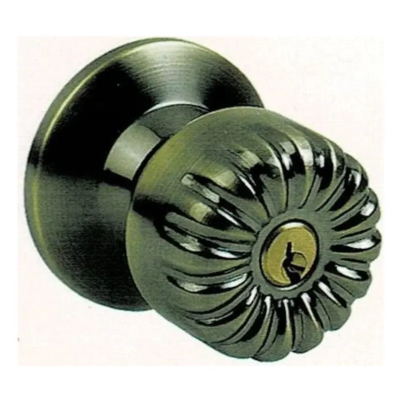 Amerilock AL 586 Knob Lockset Antique Brass (AB)