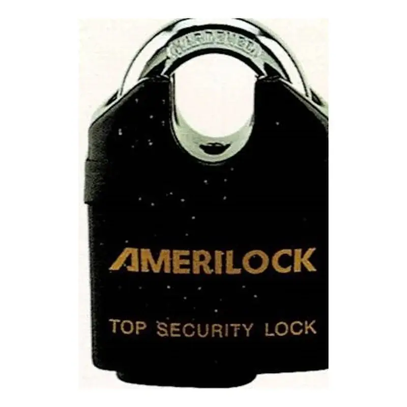 Amerilock AL 6001 Top Security Shrouded Padlock Black 50mm
