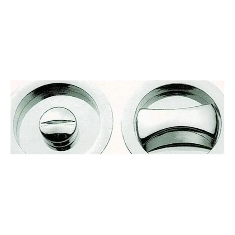 Amerilock AL 08 Round Sliding Door Flush Lock