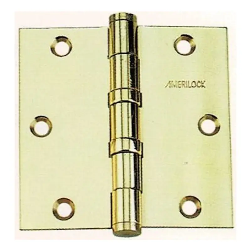 Amerilock Brass Ball Bearing Hinge 4" x 4"