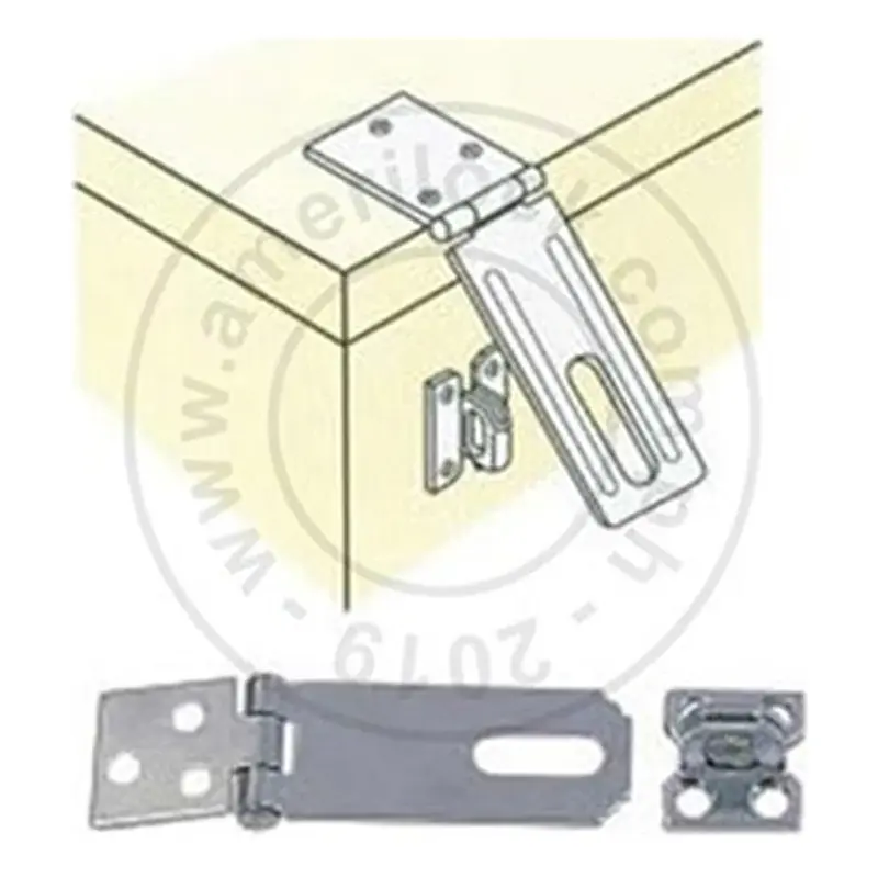 Amerilock AL 7130 Fixed Staple Hasp 3-1/2"