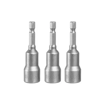Ingco AMN0731 Magnetic Nut 3Pcs Set 7mm