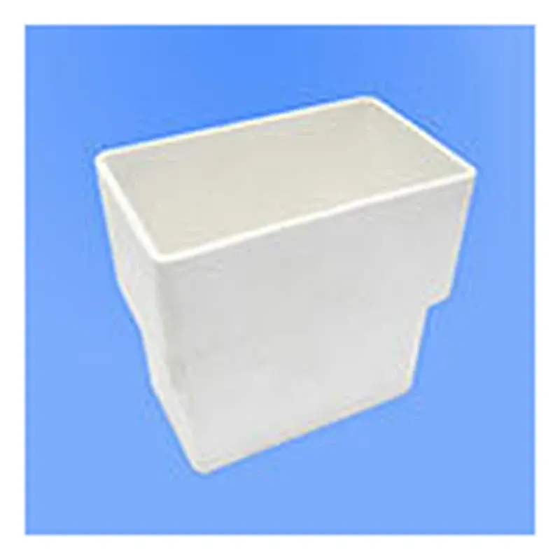 Atlanta Duracon uPVC Downspout Square Connector 3" White