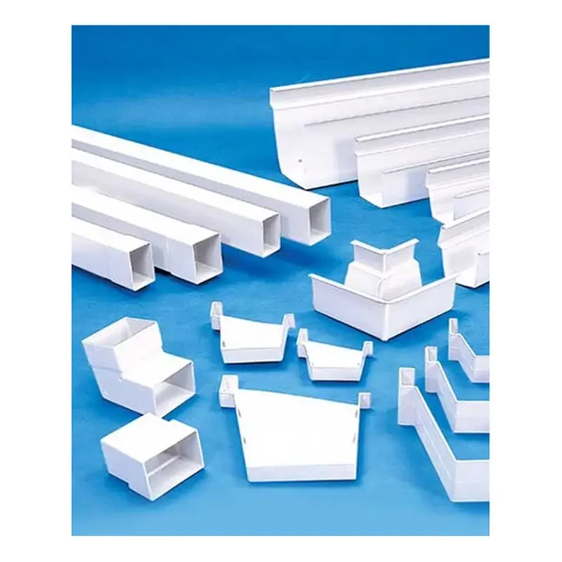 Atlanta Duracon uPVC Gutter Tube 12" x 8ft White