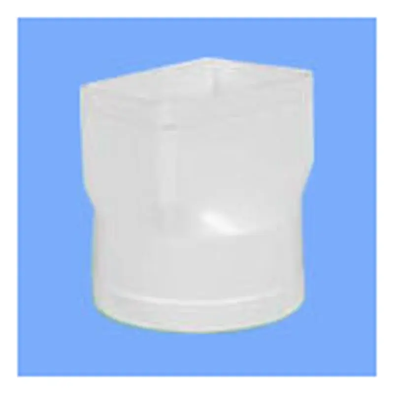 Atlanta Duracon uPVC Downspout End Cap 2-1/2" White