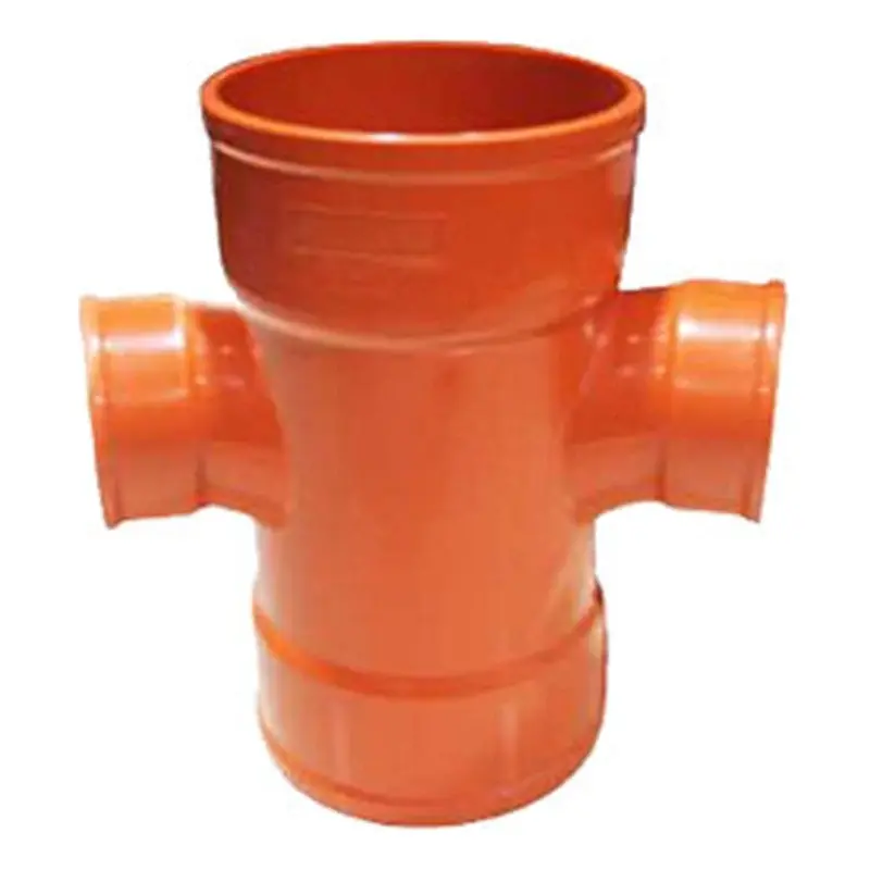 Atlanta Sanitary Double Tee Reducer 4"x3"
