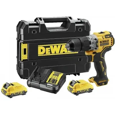 Dewalt DCD706D2 12V Cordless Hammer Drill 10mm (Kit)