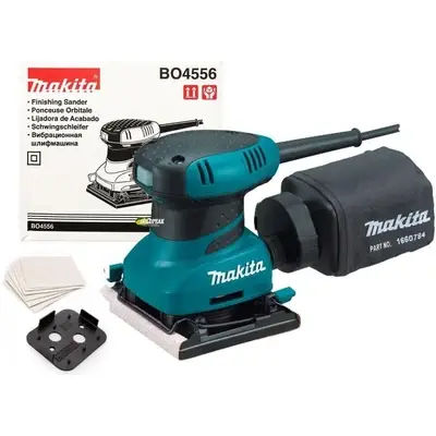 Makita BO4556 1/4 Sheet Finishing Sander 112x102mm 200W