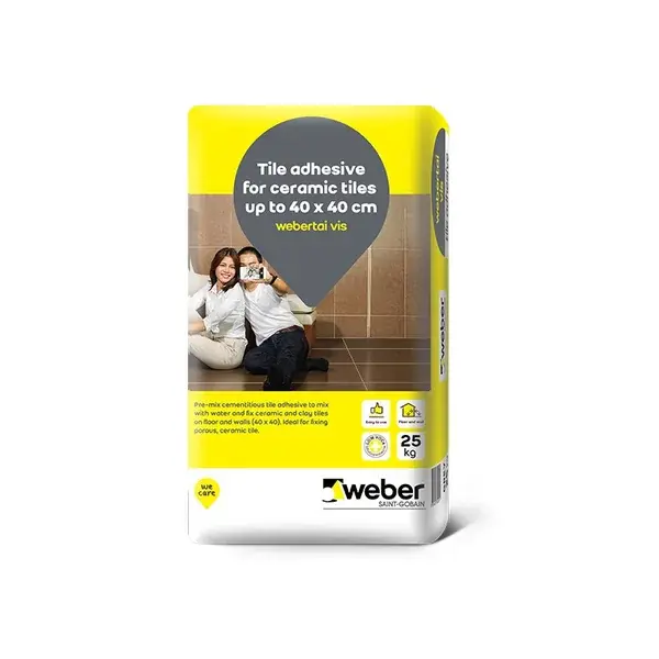 Weber Taivis Standard Tile Adhesive 25kg