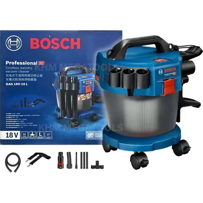Bosch GAS 18V-10L Cordless Wet & Dry Vacuum / Dust Extractor 6L 18V [Bare]