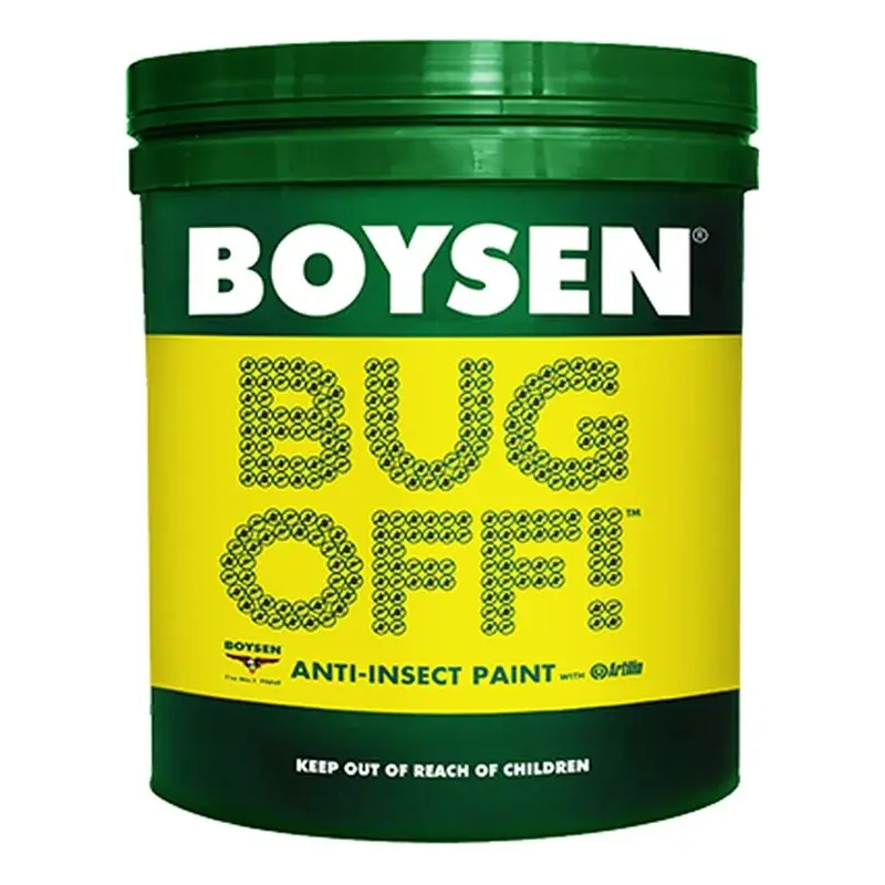 Boysen Bug Off Anti-Insect Paint Flat White 1L