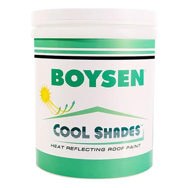 Boysen Cool Shades Heat Reflecting Roof Paint Shady Gray 4L