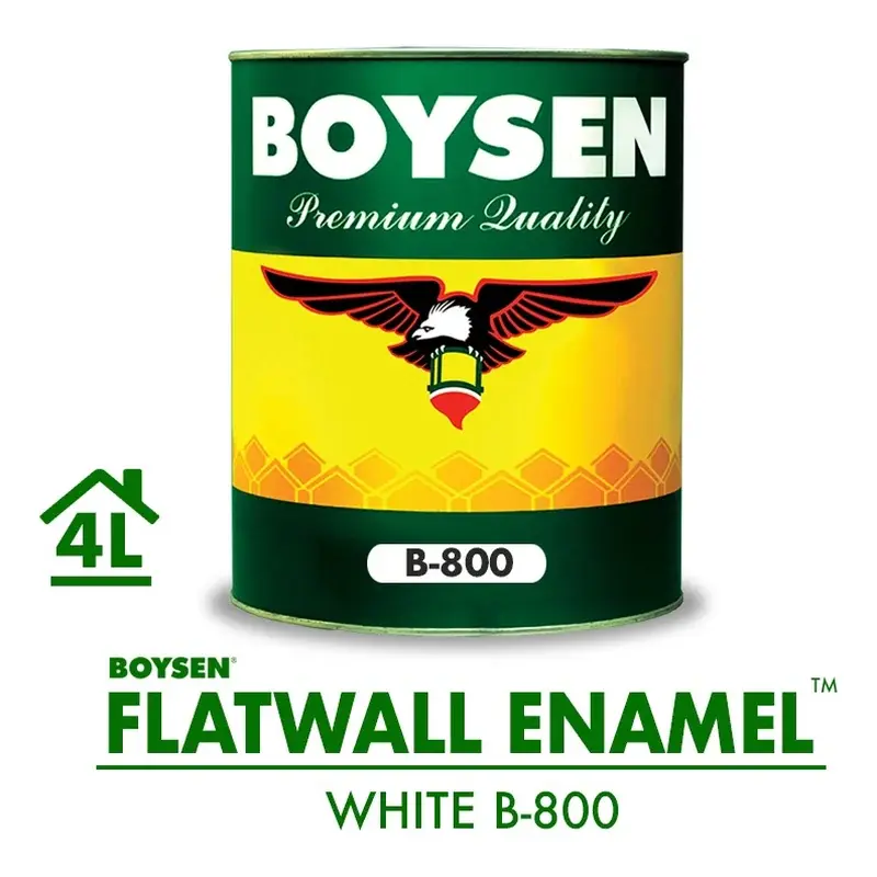Boysen Flatwall Enamel White 1L