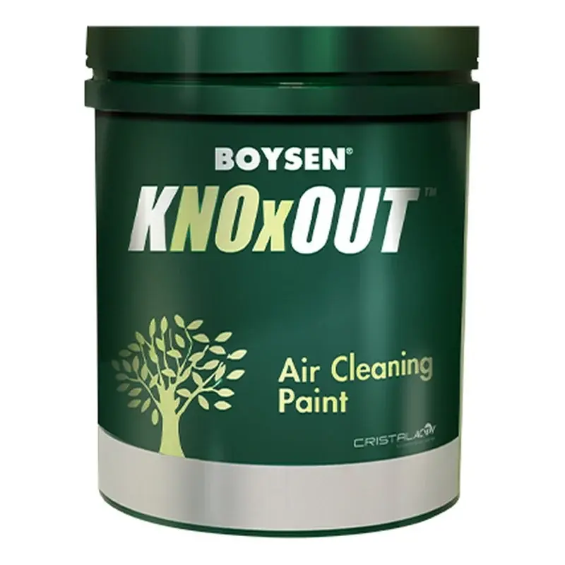 Boysen KNOxOUT Air Cleaning Paint Refreshing Red 4L