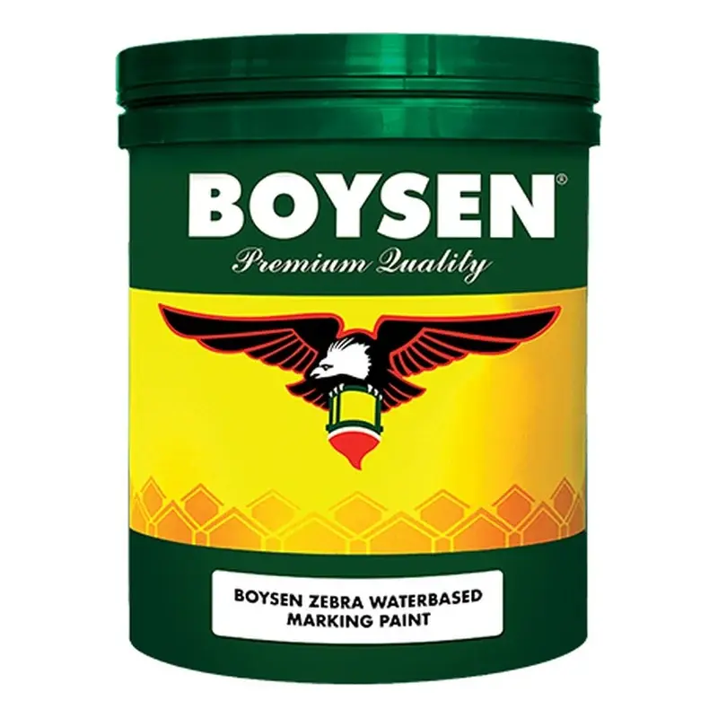 Boysen Zebra Water-Based Marking Paint Yellow 4L