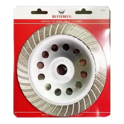 Butterfly Diamond Cup Wheel 4"