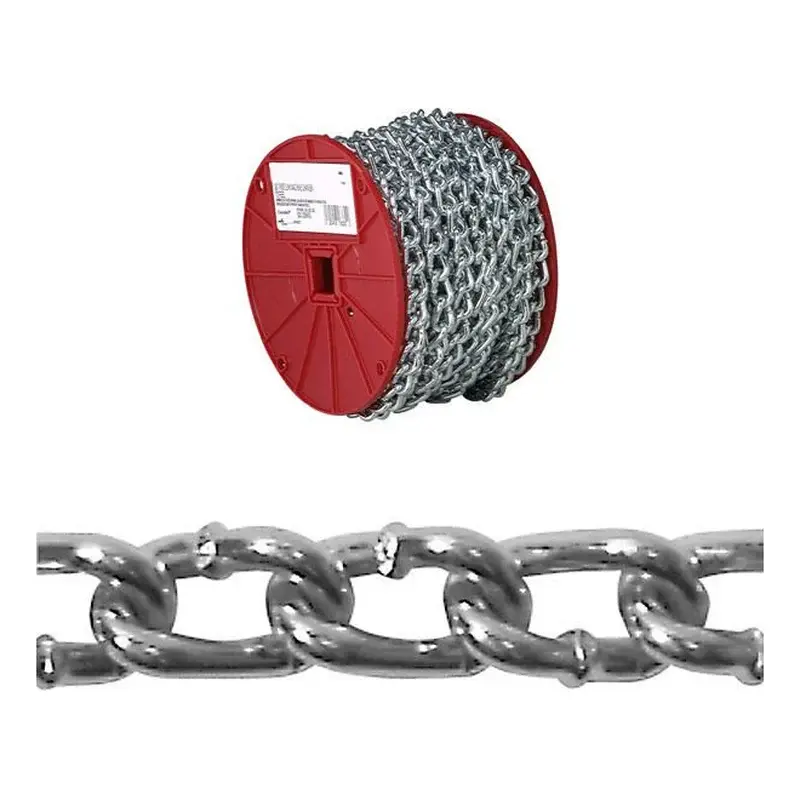 Campbell Twist Link Machine Chain Blu-Krome #2/0 (5mm) 70ft Reel