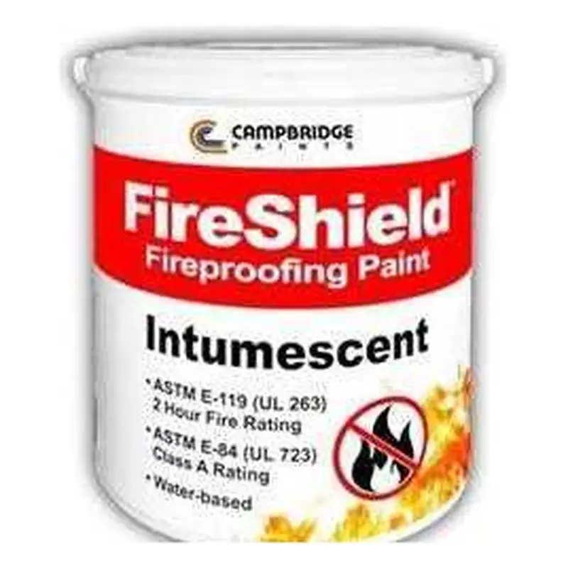 Campbridge FireShield Intumescent Fireproofing Paint White 16L