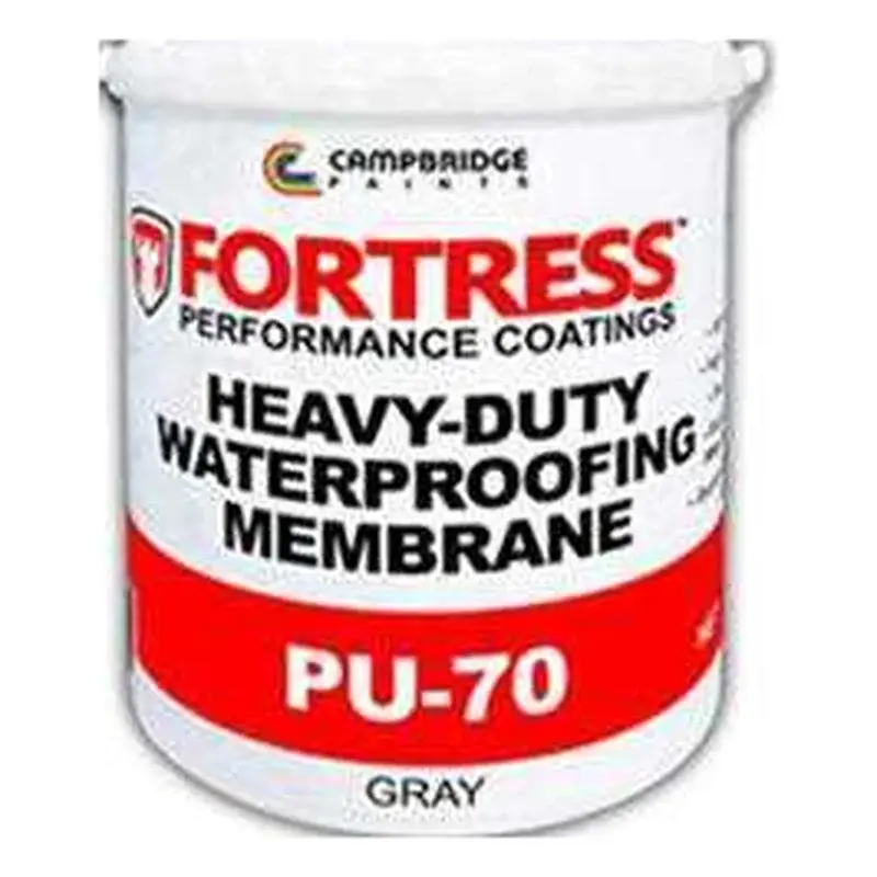 Campbridge Fortress PU-70 Heavy-Duty Waterproofing Membrane Clear 4L