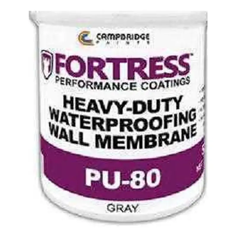 Campbridge Fortress PU-80 Heavy-Duty Waterproofing Wall Membrane Beige 16L