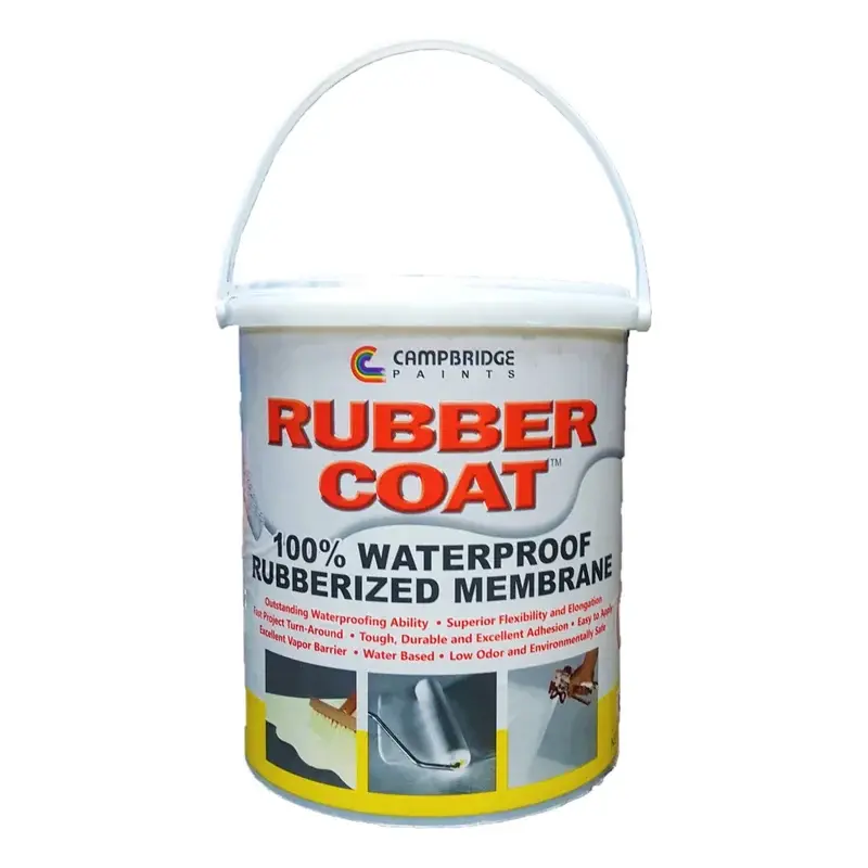 Campbridge Rubber Coat RM Rubberized Membrane White 4L